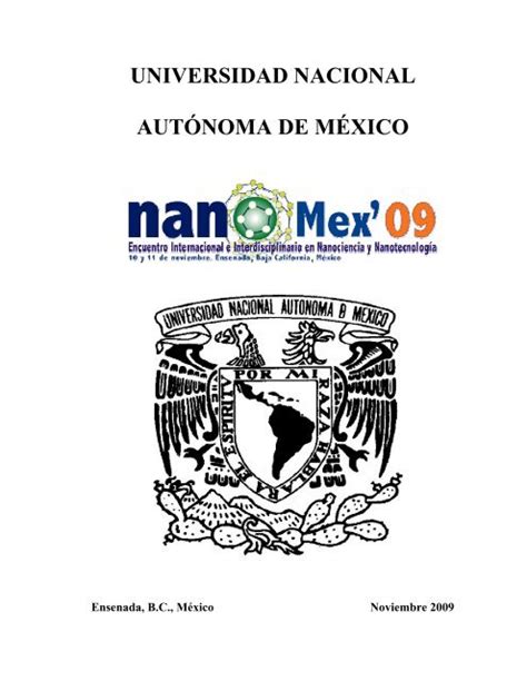 UNIVERSIDAD NACIONAL AUTÃ NOMA DE MÃ XICO CNyN UNAM