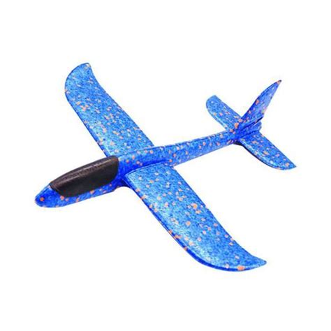 Bleu 48cm EPP mousse main lancer avion extérieur lancement planeur