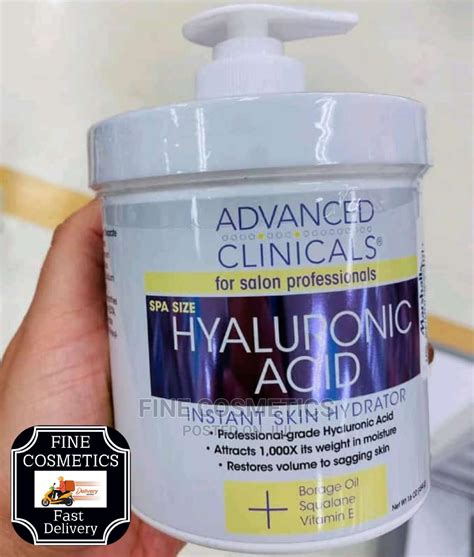 Advanced Clinicals Anti Aging Hyaluronic Acid Cream In Kampala