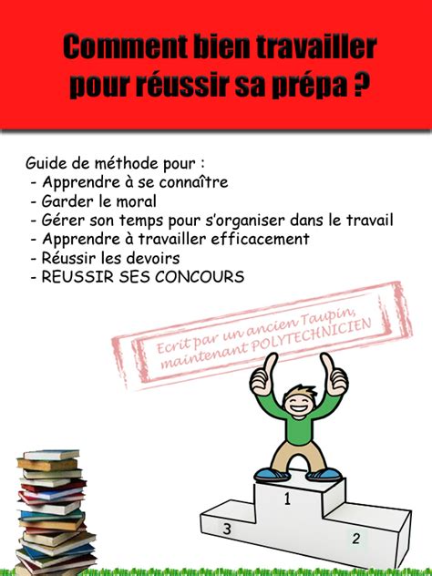 guide de méthode de travail pour réussir en prépa