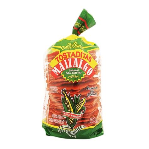 Tostadas Maizalgo Rojas 400 G Walmart