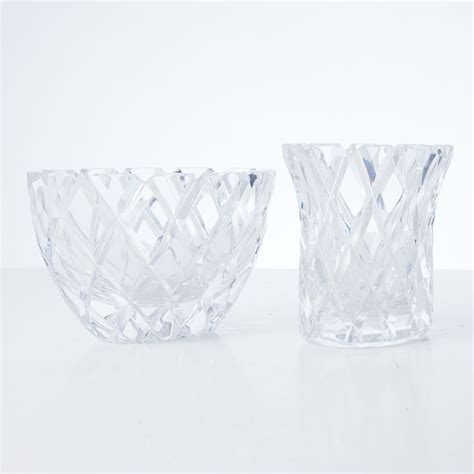 Images for 2150451 GUNNAR CYRÉN Bowl and vase Sofiero Orrefors