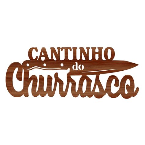 Cantinho Do Churrasco Churrasqueira Decorativo Faca Mdf Mm Decora O