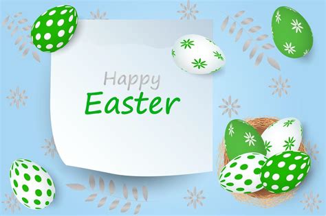 Easter poster and banner template 21177892 Vector Art at Vecteezy