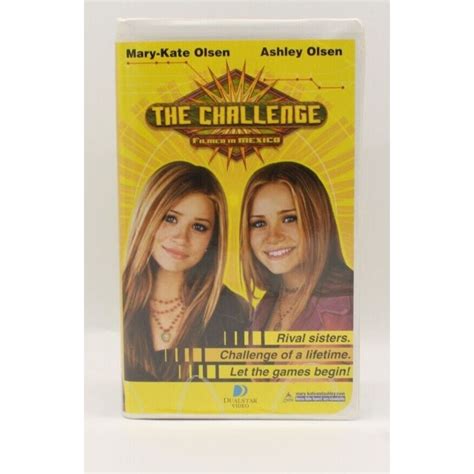 Mary-kate Ashley Olsen the Challenge VHS 2003 Clamshell - Etsy