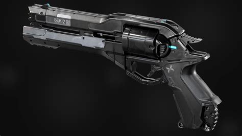 Futuristic Revolvers