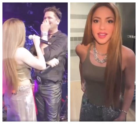 Lo Que No Se Vio De La Sorpresa De Shakira A Carlos Vives En Su