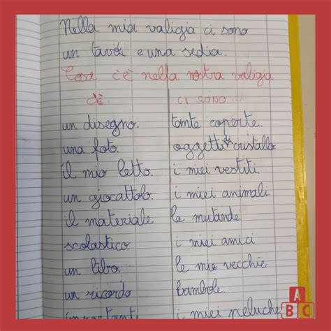 C È CI SONO C ERA E C ERANO CON COSA C È NELLA TUA VALIGIA