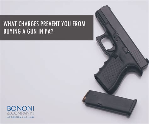 What Charges Prevent You From Buying A Gun In PA?