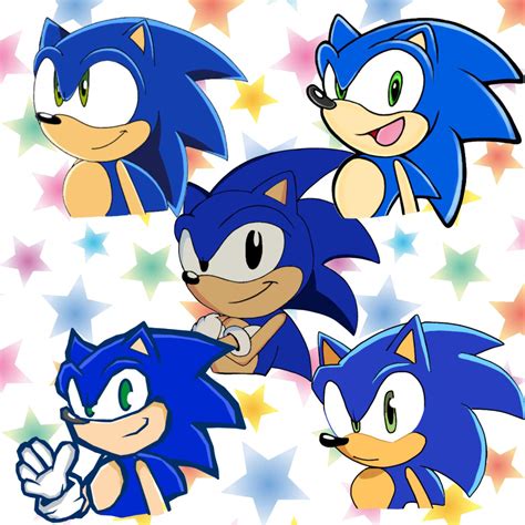 Sonic Art Styles Sonic The Hedgehog Amino