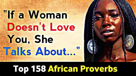 Wise African Proverbs And Sayings Deep African Wisdom Youtube