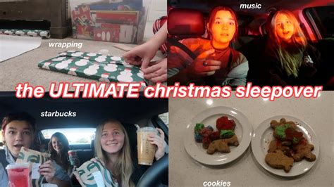 The ULTIMATE Christmas Sleepover Vlogmas Day 23 YouTube