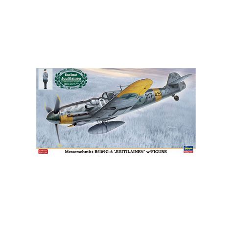 BF109G 6 Plastic Plane Model Juutilainen W Figure 1 48 Scientific MHD