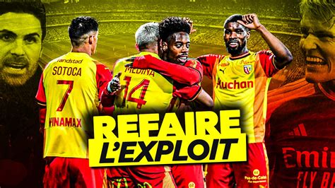 Lens condamné à lexploit face à Arsenal Vidéo Dailymotion