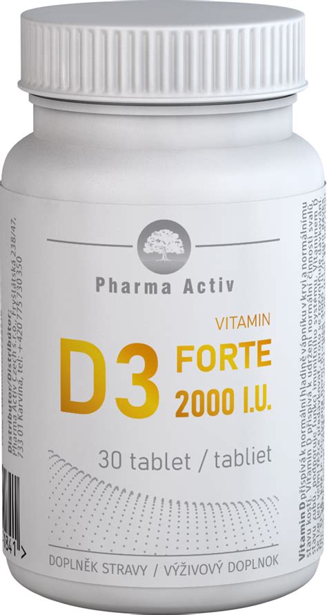 Pharma Activ Vitamin D Forte I U Tbl