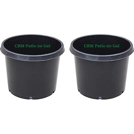 Amazon Cbm Scaffold Cbm Gallon Premium Black Plastic Nursery