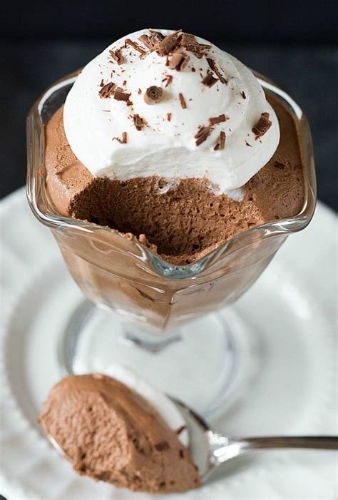 Your Perfect Dessert: Dark Chocolate Mousse