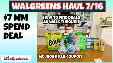 Walgreens Haul No More P G Coupon Still Good Deals Learn