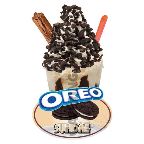 Oreo Sundae Catering Signs Uk