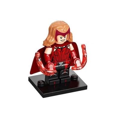 THE SCARLET WITCH - LEGO MARVEL STUDIOS MINIFIGURE (colms-01) - Bri...