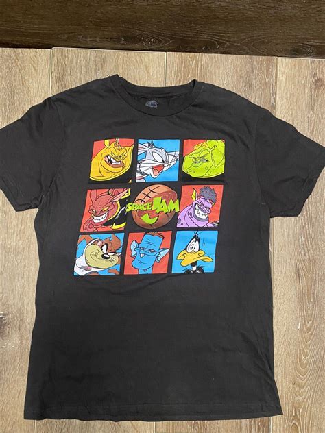 Space Jam Mens Classic Tune Squad Tshirt Gem