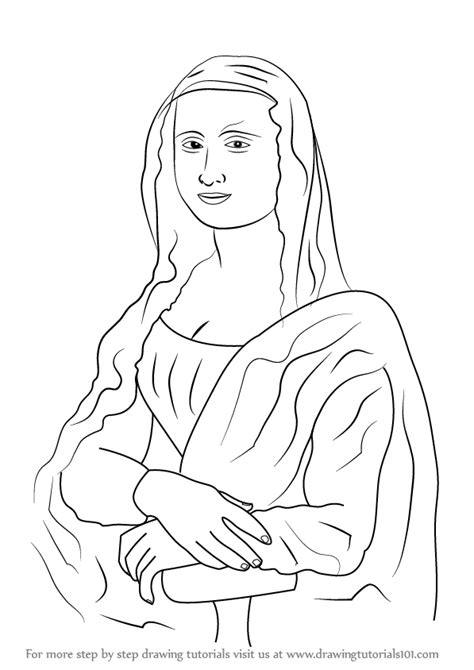 mona lisa outline - - Image Search Results i 2023