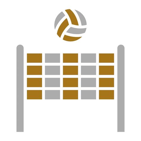 Premium Vector Volleyball Net Icon Style
