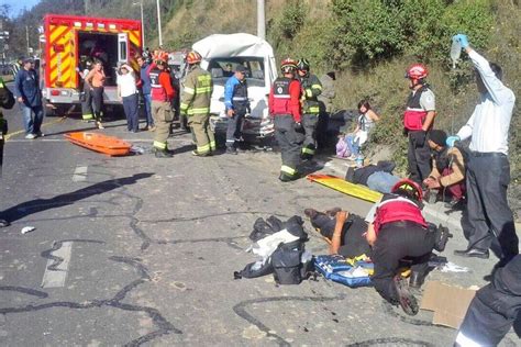 Heridos En Accidente En La Simón Bolívar Quito Metro Ecuador