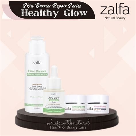 Jual Tren Kekinian Healthy Glow Skin Barrier Repair Series Zalfa