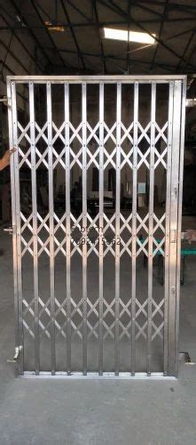 Stainless Steel SS Collapsible Gates For Home At Best Price In