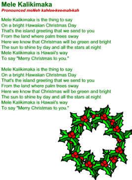 Mele Kalikimaka Hawaiian Christmas Song | Hawaiian christmas, Christmas ...