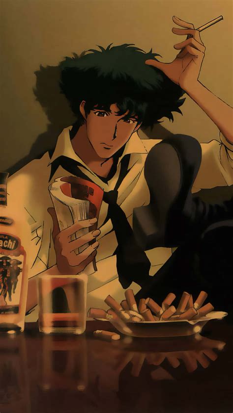 Download Spike Spiegel 1080 X 1920 Wallpaper Wallpaper