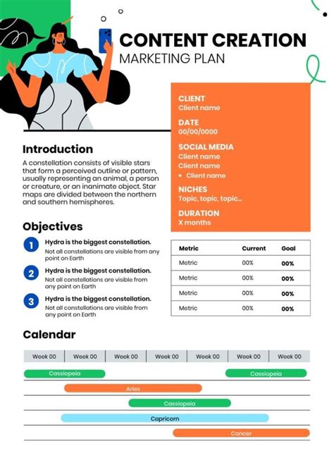 Marketing Plan Proposal Template Prntbl Concejomunicipaldechinu Gov Co