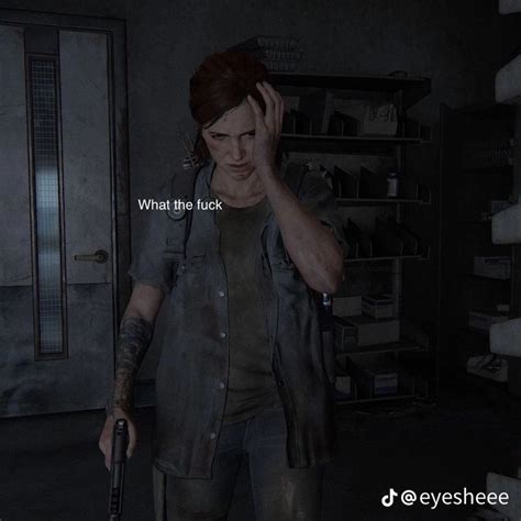 The Last Of Us Ellie Williams Wallpaper Tlou2 Meme Joel And Ellie The