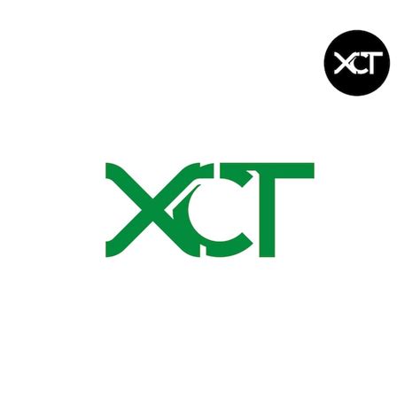 xct monogram logo  vectors psds