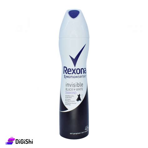 Shop Rexona On Black White Clothes Deodorant For Women Digishi