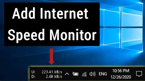 How To Add Internet Speed Meter On Taskbar On Windows Pc Network