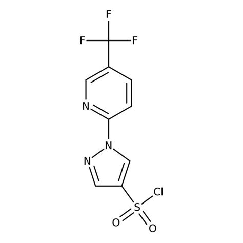 Trifluoromethyl Pyridyl H Pyrazole Sulfonyl Chloride