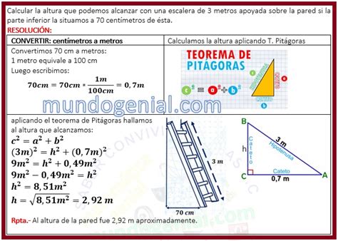 Calcular La Altura Que Podemos Alcanzar Con Una Escalera De Metros