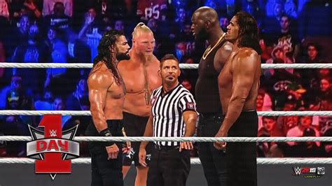 Wwe December Roman Reigns Brock Lesnar Vs Great Khali