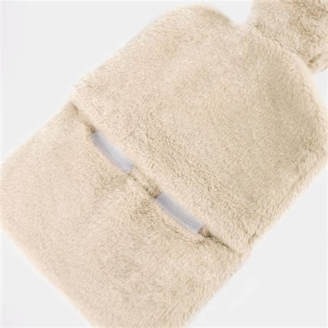 Hot Cold Packs Hot Water Bottle Warmer L Rubber Fluffy Rubber Luxury With Cover OHS