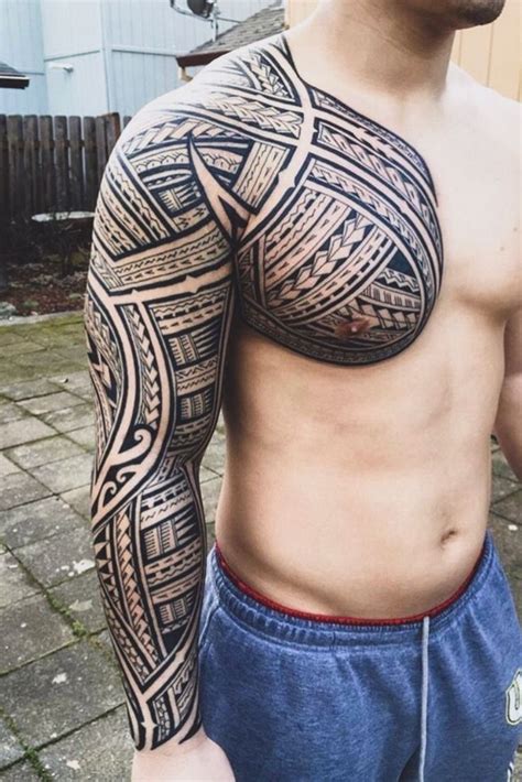 Pin by Tung Cuu on Hình xăm in 2024 Polynesian tattoo sleeve Maori