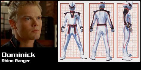 Dominick Hargan White Rhino Ranger Power Rangers Jungle Fury