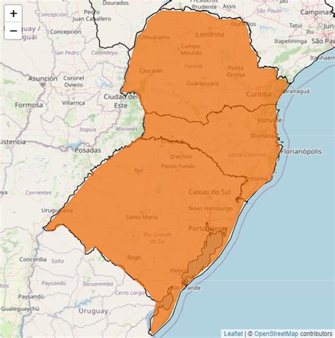 Inmet coloca Região Sul em alerta de perigo para tempestades queda