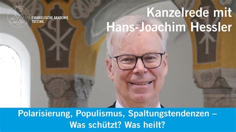 Reden Wir Miteinander Statt Bereinander Kanzelrede Mit Hans