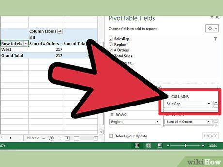 How To Create Pivot Tables In Excel With Pictures Wikihow