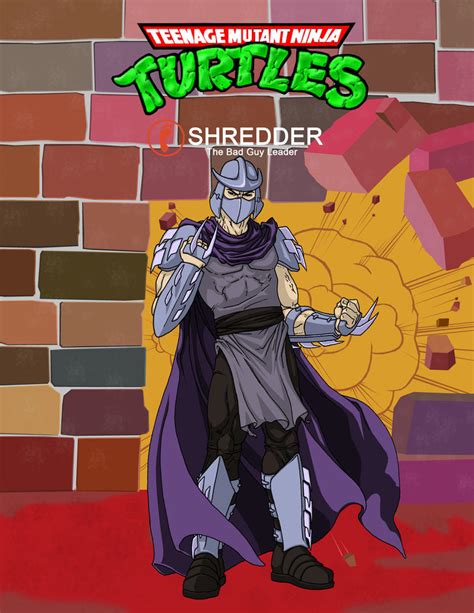 Shredder By Shinmusashi44 On Deviantart