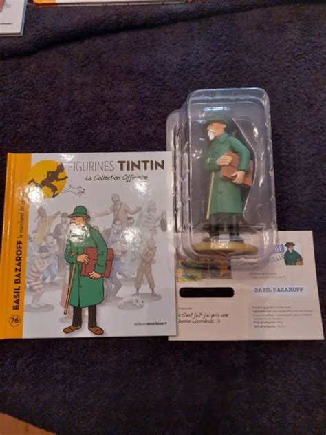 MOULINSART FIGURINE TINTIN La Collection Officielle Basil Bazaroff N