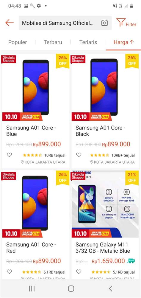 Harga Samsung Baru Murah Rajasamsung