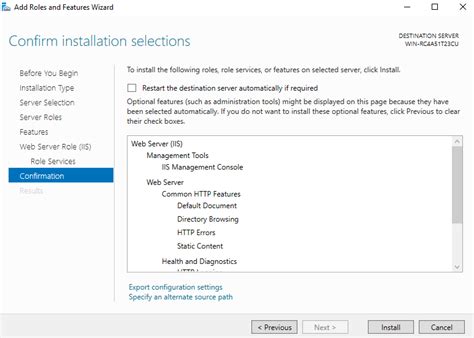 How To Install Iis In Windows Server 2016